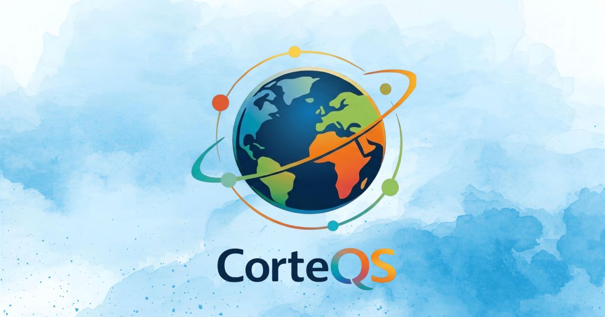CorteQS platform duyurusu görseli